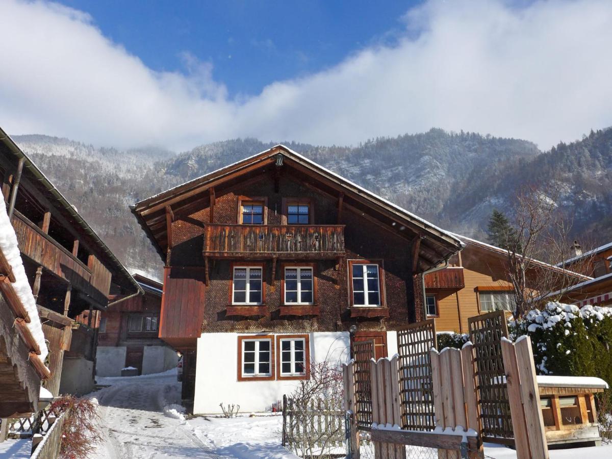 Chalet Huesli By Interhome Brienzwiler Exteriör bild