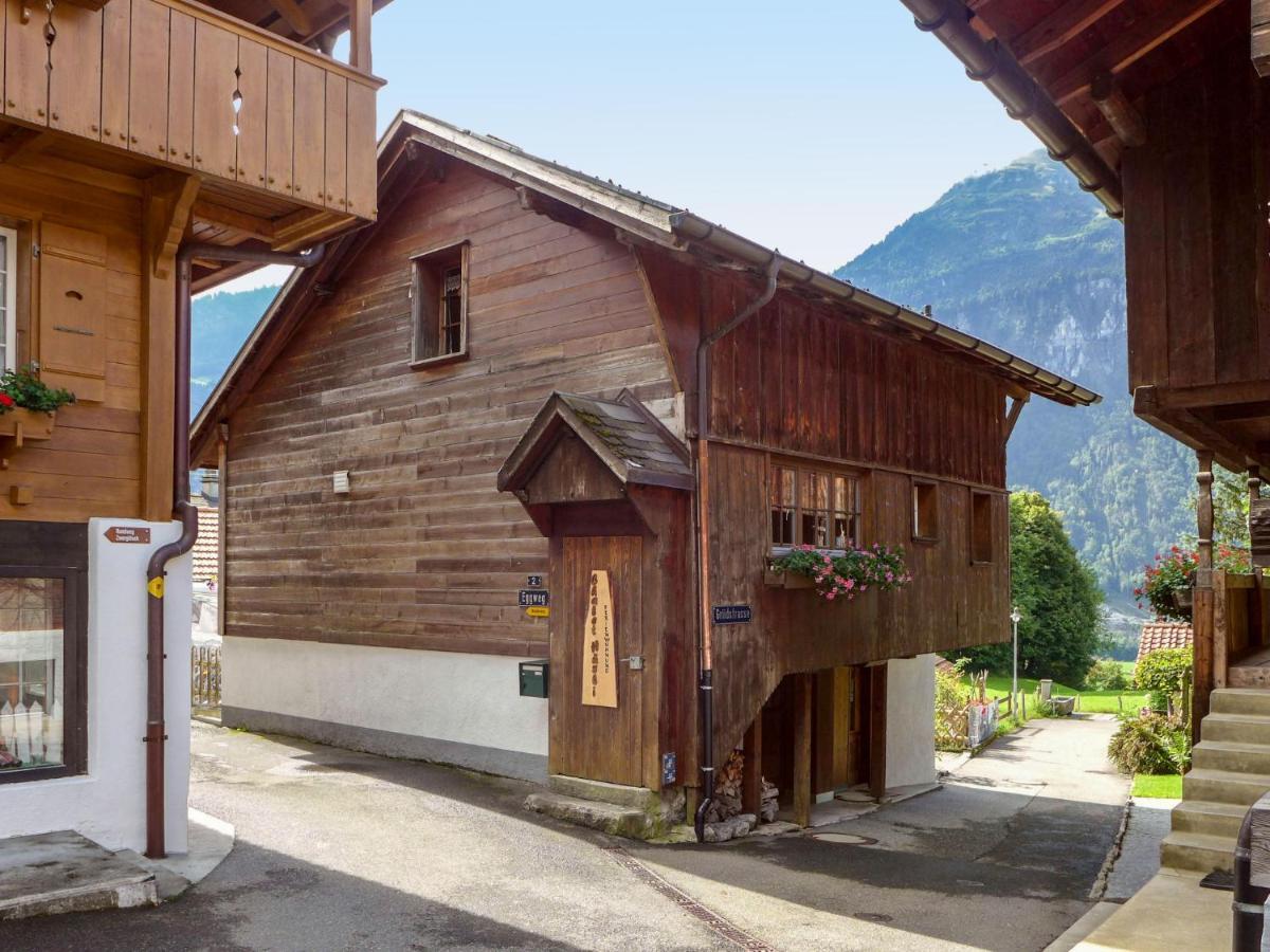 Chalet Huesli By Interhome Brienzwiler Exteriör bild